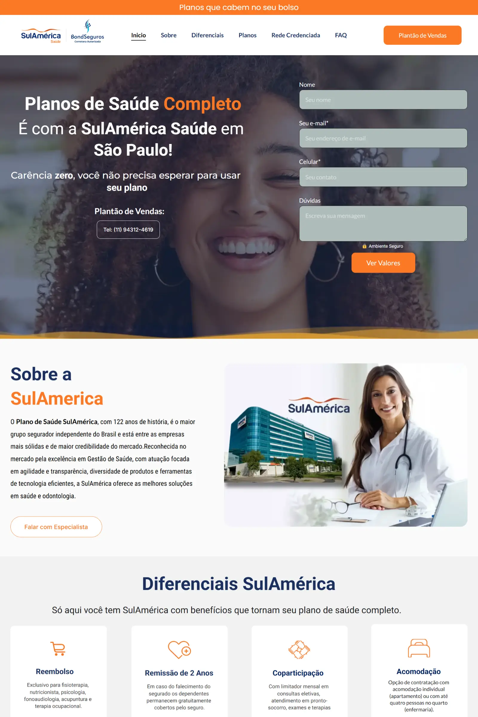 criação-e-otimização-de-site-sulamérica-plano-de-saúde